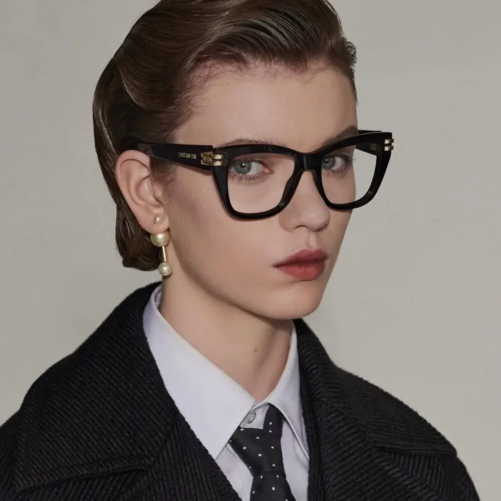 NEW!! Christian Dior Eyeglasses C DiorO S1I 10BB Authentic